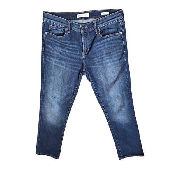 Banana Republic Women 28 Dark Wash Denim "Bella" Straight Leg Denim Jeans - Picture 1 of 6